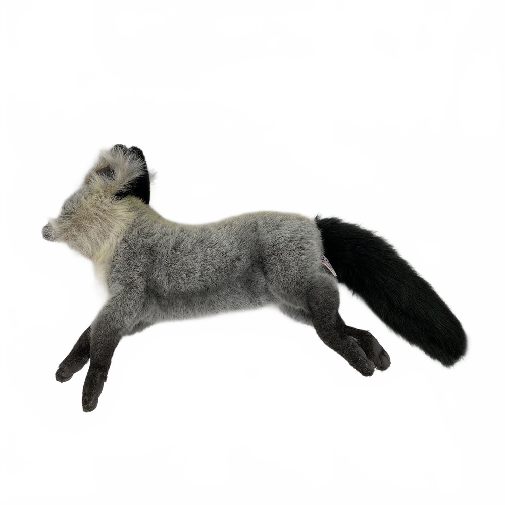 Hansa South African Fox Stuffed Toy | OS Gray Synthetic